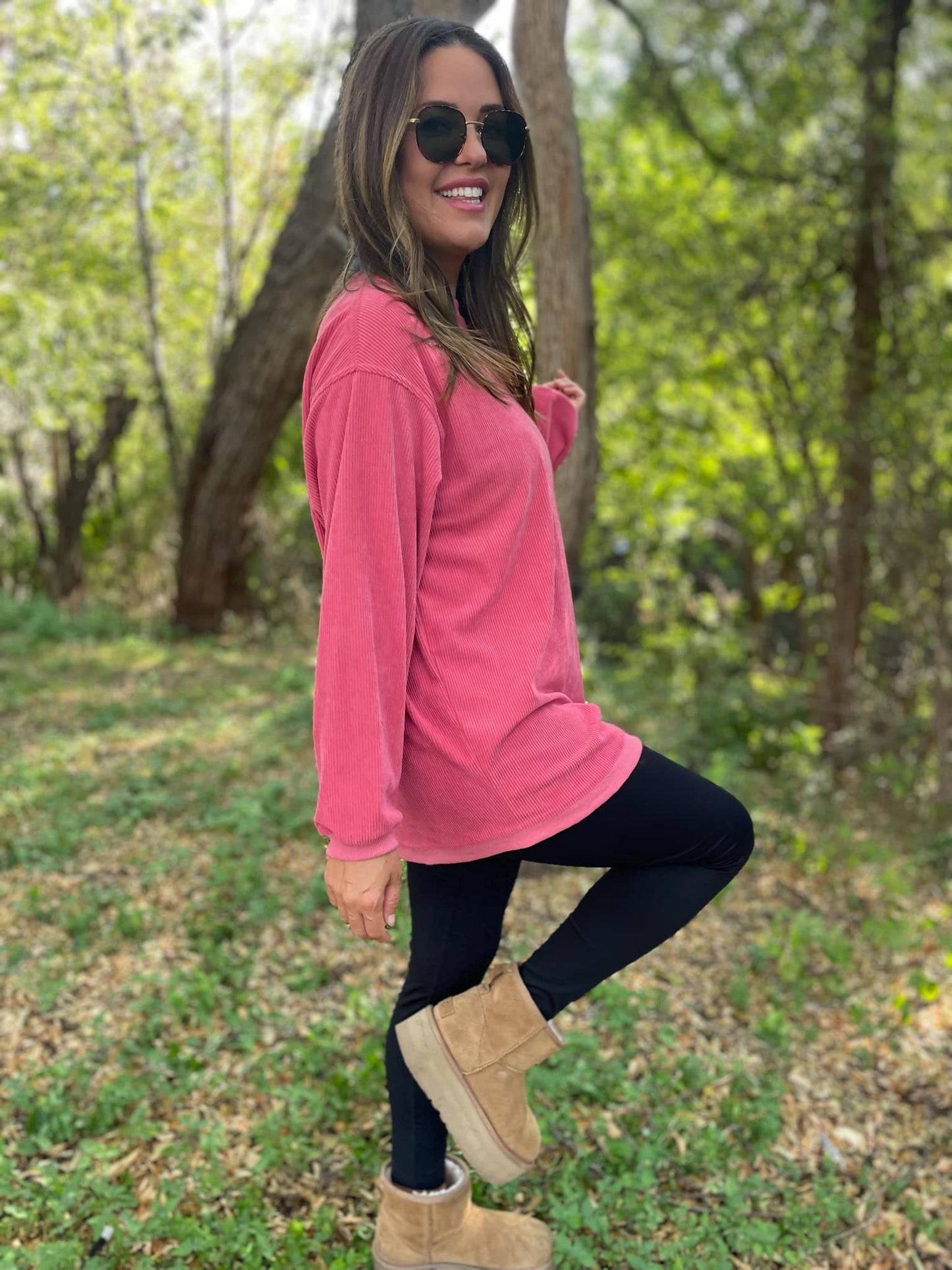 Staple Ribbed Pullover