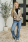 Call of the Wild Contrast Trim Zip Up