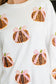 PREORDER: Sequin Pumpkin Bow Pullover