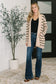 Under Wraps Striped Cardigan