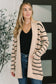 Under Wraps Striped Cardigan