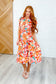 Vaca Babe Tiered V-Neck Dress
