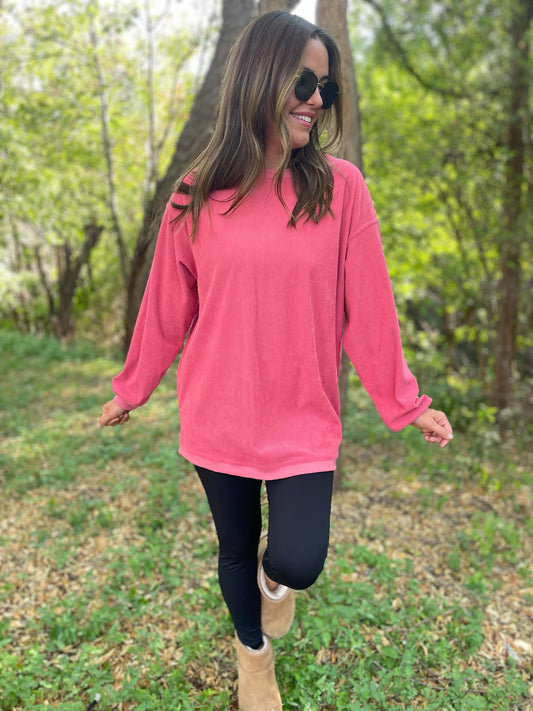 Staple Ribbed Pullover